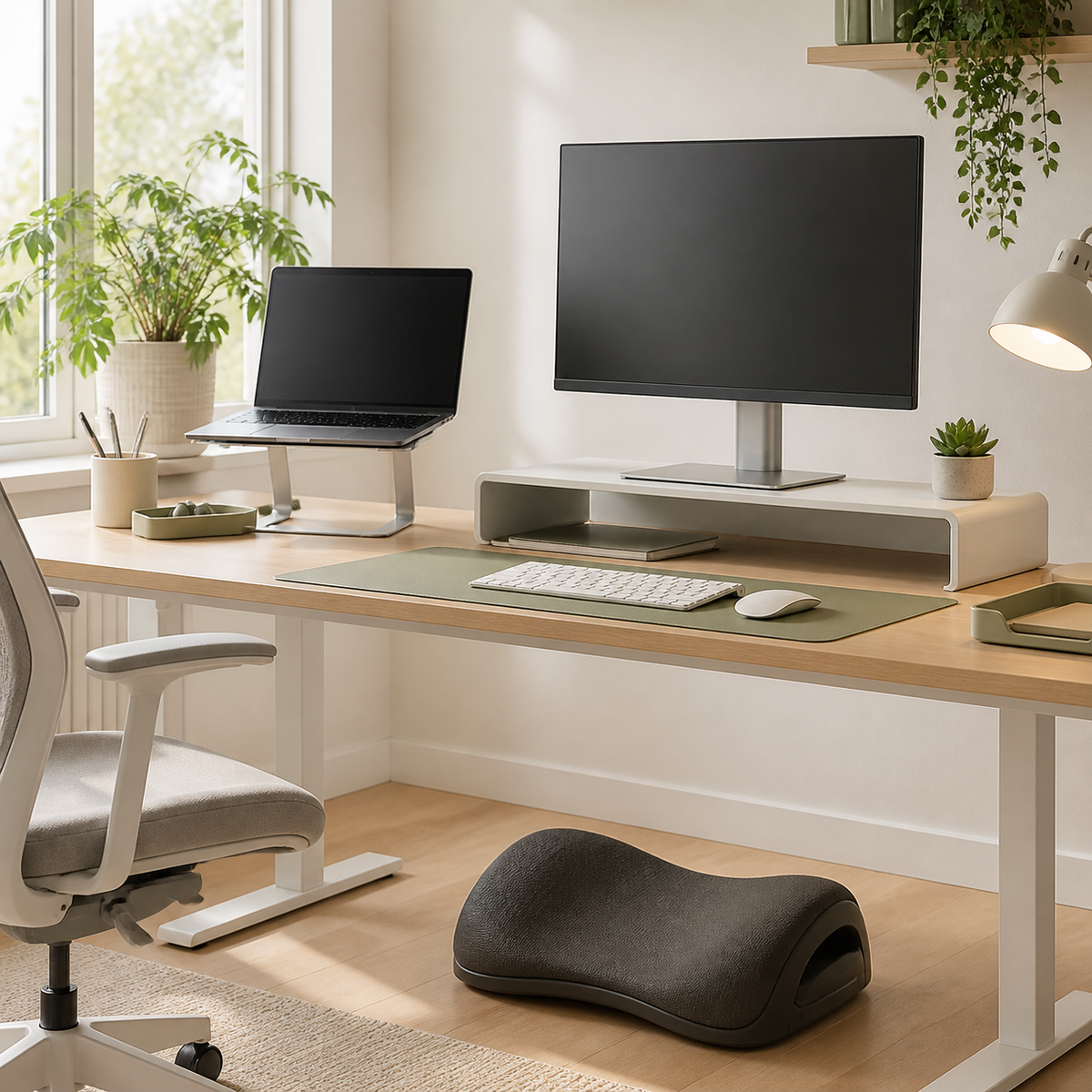 Lumbar Loop Back Cushion lifestyle workspace image
